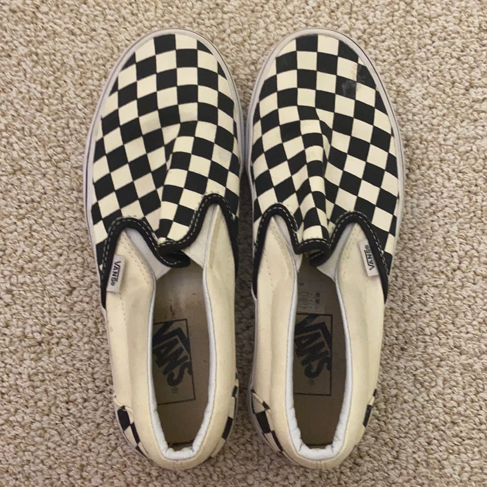 Checkered vans